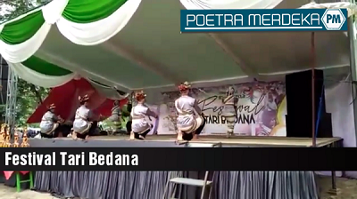 Tari Bedana Pada Festival Way Kambas 2018