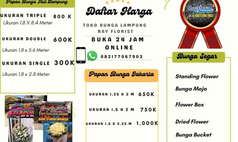 Toko Bunga Lampung Produk Terbaru